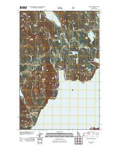 Talache Idaho Historical topographic map, 1:24000 scale, 7.5 X 7.5 Minute, Year 2011