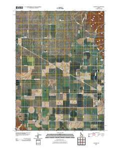 Talmage Idaho Historical topographic map, 1:24000 scale, 7.5 X 7.5 Minute, Year 2010