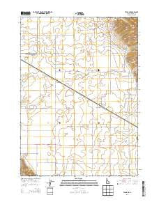 Talmage Idaho Current topographic map, 1:24000 scale, 7.5 X 7.5 Minute, Year 2013