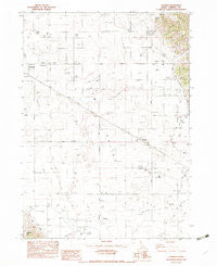Talmage Idaho Historical topographic map, 1:24000 scale, 7.5 X 7.5 Minute, Year 1982