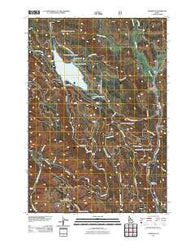Tamarack Idaho Historical topographic map, 1:24000 scale, 7.5 X 7.5 Minute, Year 2011