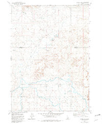 Tapper Lake Idaho Historical topographic map, 1:24000 scale, 7.5 X 7.5 Minute, Year 1979