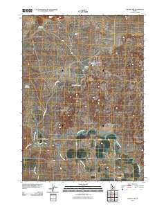 Tapper Lake Idaho Historical topographic map, 1:24000 scale, 7.5 X 7.5 Minute, Year 2010