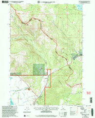 Targhee Pass Idaho Historical topographic map, 1:24000 scale, 7.5 X 7.5 Minute, Year 2000