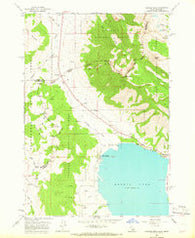 Targhee Peak Idaho Historical topographic map, 1:24000 scale, 7.5 X 7.5 Minute, Year 1964