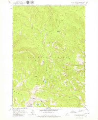 Taylor Mountain Idaho Historical topographic map, 1:24000 scale, 7.5 X 7.5 Minute, Year 1963