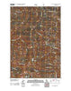 Taylor Mountain Idaho Historical topographic map, 1:24000 scale, 7.5 X 7.5 Minute, Year 2011