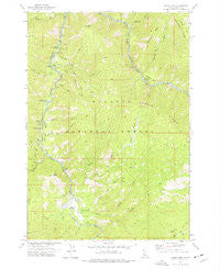Teapot Mtn Idaho Historical topographic map, 1:24000 scale, 7.5 X 7.5 Minute, Year 1973