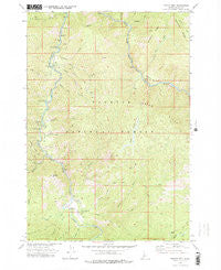 Teapot Mtn Idaho Historical topographic map, 1:24000 scale, 7.5 X 7.5 Minute, Year 1973