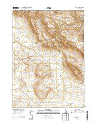 Teapot Dome Idaho Current topographic map, 1:24000 scale, 7.5 X 7.5 Minute, Year 2013