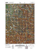 Temple Peak Idaho Historical topographic map, 1:24000 scale, 7.5 X 7.5 Minute, Year 2011