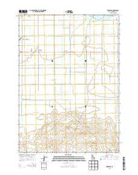 Terreton Idaho Current topographic map, 1:24000 scale, 7.5 X 7.5 Minute, Year 2013