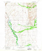 Tetonia Idaho Historical topographic map, 1:24000 scale, 7.5 X 7.5 Minute, Year 1965