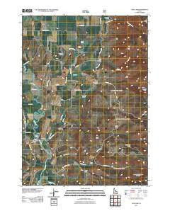 Thatcher Idaho Historical topographic map, 1:24000 scale, 7.5 X 7.5 Minute, Year 2011