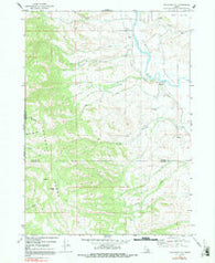 Thatcher Hill Idaho Historical topographic map, 1:24000 scale, 7.5 X 7.5 Minute, Year 1969