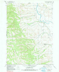 Thatcher Hill Idaho Historical topographic map, 1:24000 scale, 7.5 X 7.5 Minute, Year 1969