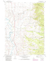 Thatcher Idaho Historical topographic map, 1:24000 scale, 7.5 X 7.5 Minute, Year 1969