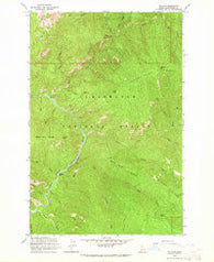 The Nub Idaho Historical topographic map, 1:24000 scale, 7.5 X 7.5 Minute, Year 1963