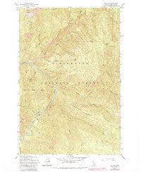 The Nub Idaho Historical topographic map, 1:24000 scale, 7.5 X 7.5 Minute, Year 1963
