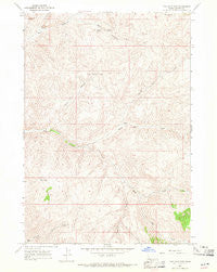 The Paint Pot Idaho Historical topographic map, 1:24000 scale, 7.5 X 7.5 Minute, Year 1967