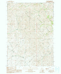 The Roost Idaho Historical topographic map, 1:24000 scale, 7.5 X 7.5 Minute, Year 1990