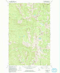 The Wigwams Idaho Historical topographic map, 1:24000 scale, 7.5 X 7.5 Minute, Year 1967