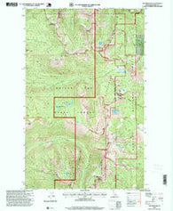 The Wigwams Idaho Historical topographic map, 1:24000 scale, 7.5 X 7.5 Minute, Year 1996
