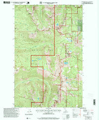 The Wigwams Idaho Historical topographic map, 1:24000 scale, 7.5 X 7.5 Minute, Year 1996