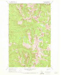 The Wigwams Idaho Historical topographic map, 1:24000 scale, 7.5 X 7.5 Minute, Year 1967
