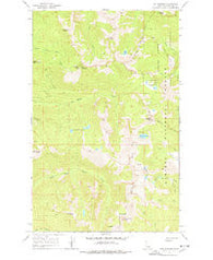 The Wigwams Idaho Historical topographic map, 1:24000 scale, 7.5 X 7.5 Minute, Year 1967