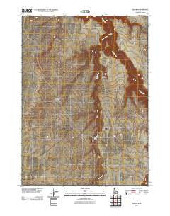The Arch Idaho Historical topographic map, 1:24000 scale, 7.5 X 7.5 Minute, Year 2010