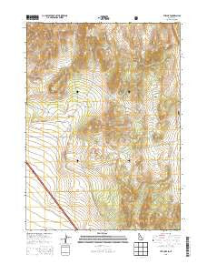 The Cove Idaho Current topographic map, 1:24000 scale, 7.5 X 7.5 Minute, Year 2013