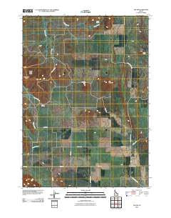 The Dip Idaho Historical topographic map, 1:24000 scale, 7.5 X 7.5 Minute, Year 2010