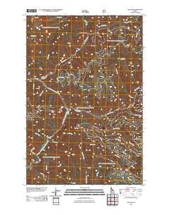 The Nub Idaho Historical topographic map, 1:24000 scale, 7.5 X 7.5 Minute, Year 2011