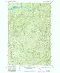 Thompson Point Idaho Historical topographic map, 1:24000 scale, 7.5 X 7.5 Minute, Year 1969