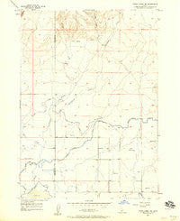 Thorn Creek SE Idaho Historical topographic map, 1:24000 scale, 7.5 X 7.5 Minute, Year 1957