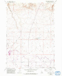 Thorn Creek SW Idaho Historical topographic map, 1:24000 scale, 7.5 X 7.5 Minute, Year 1957