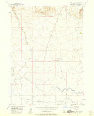 Thorn Creek SW Idaho Historical topographic map, 1:24000 scale, 7.5 X 7.5 Minute, Year 1957