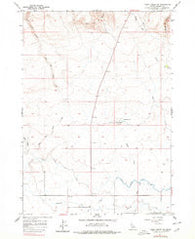 Thorn Creek SW Idaho Historical topographic map, 1:24000 scale, 7.5 X 7.5 Minute, Year 1957