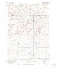 Thorn Creek Idaho Historical topographic map, 1:62500 scale, 15 X 15 Minute, Year 1957