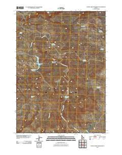 Thorn Creek Reservoir Idaho Historical topographic map, 1:24000 scale, 7.5 X 7.5 Minute, Year 2010
