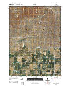 Thorn Creek SE Idaho Historical topographic map, 1:24000 scale, 7.5 X 7.5 Minute, Year 2010