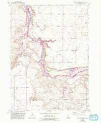 Thousand Springs Idaho Historical topographic map, 1:24000 scale, 7.5 X 7.5 Minute, Year 1949