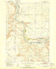 Thousand Springs Idaho Historical topographic map, 1:24000 scale, 7.5 X 7.5 Minute, Year 1951