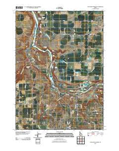 Thousand Springs Idaho Historical topographic map, 1:24000 scale, 7.5 X 7.5 Minute, Year 2010