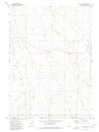 Three Creek Idaho Historical topographic map, 1:24000 scale, 7.5 X 7.5 Minute, Year 1979