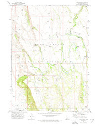 Three Forks Idaho Historical topographic map, 1:24000 scale, 7.5 X 7.5 Minute, Year 1971