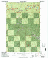 Three Sisters Idaho Historical topographic map, 1:24000 scale, 7.5 X 7.5 Minute, Year 1995