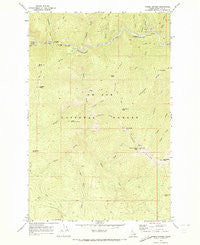 Three Sisters Idaho Historical topographic map, 1:24000 scale, 7.5 X 7.5 Minute, Year 1969