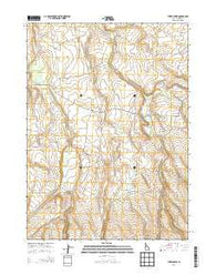 Three Creek Idaho Current topographic map, 1:24000 scale, 7.5 X 7.5 Minute, Year 2013